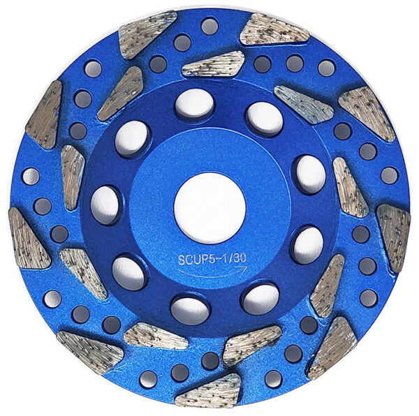 5" HALO WHEEL (NON THREADED) PRO GRADE - 30 GRIT