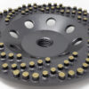 5" METAL DOT CUP WHEEL THREADED